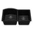 Quartz Composite Black Kitchen Sink Matte 2
