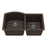 Quartz Composite Brown Kitchen Sink Matte 2