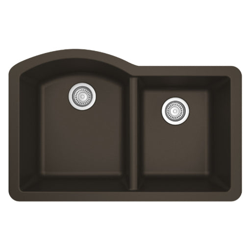 Quartz Composite Brown Kitchen Sink Matte 1