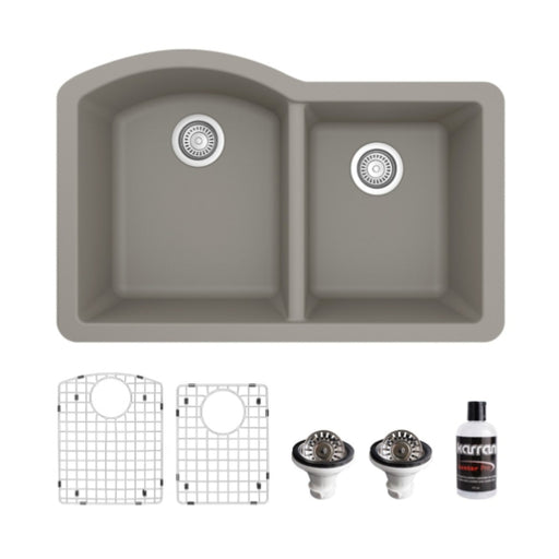 Quartz Composite Concrete Kitchen Sink Matte 1