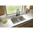 Quartz Composite Concrete Kitchen Sink Matte 4