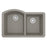 Quartz Composite Concrete Kitchen Sink Matte 1