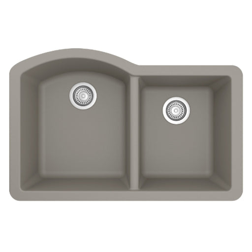 Quartz Composite Concrete Kitchen Sink Matte 1