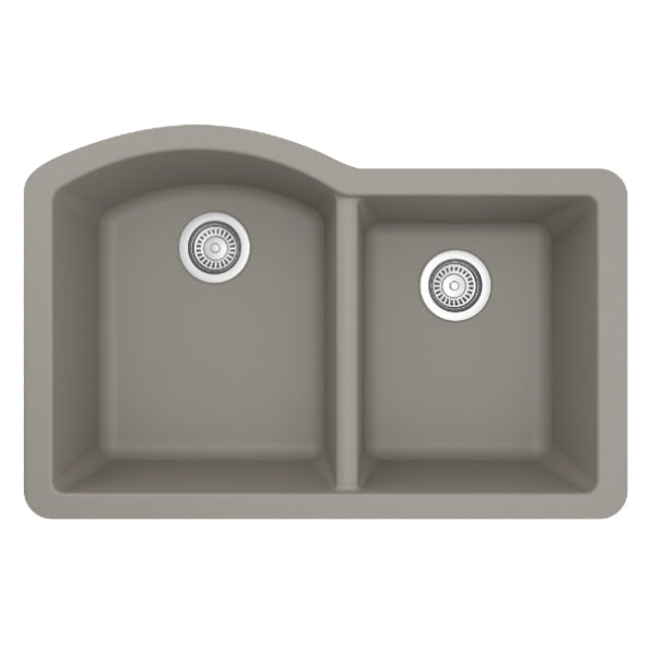 Quartz Composite Concrete Kitchen Sink Matte 1