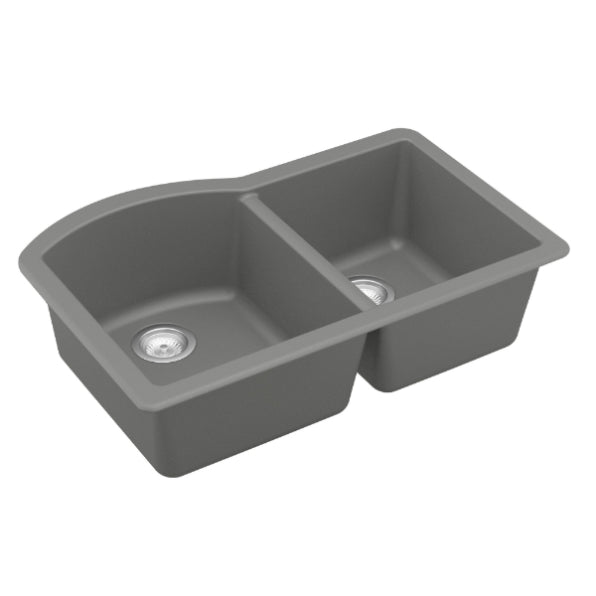 Quartz Composite Grey Kitchen Sink Matte 2