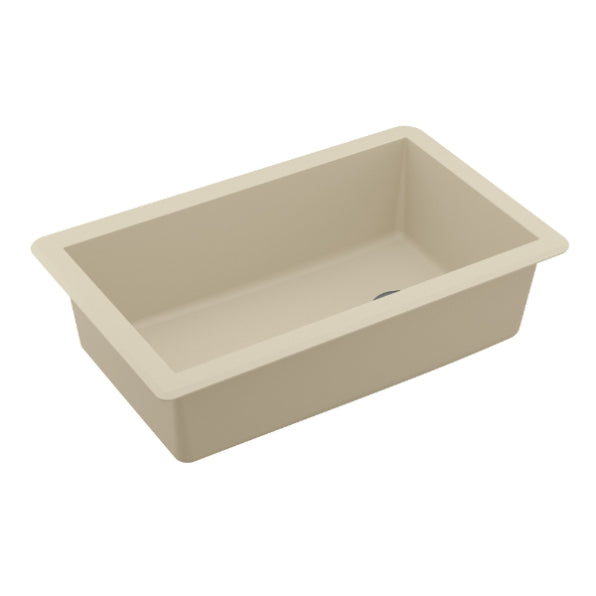 Quartz Composite Bisque Kitchen Sink Matte 2