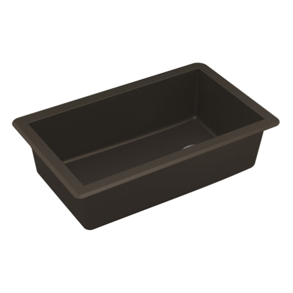Quartz Composite Brown Kitchen Sink Matte 2