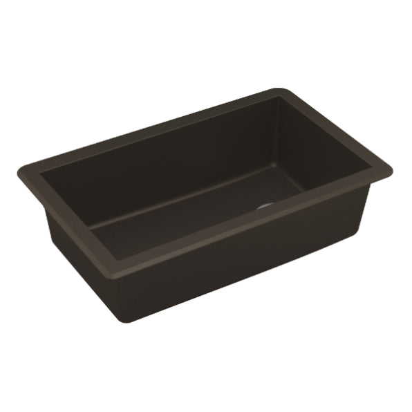 Quartz Composite Brown Kitchen Sink Matte 2