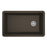 Quartz Composite Brown Kitchen Sink Matte 1