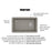 Quartz Composite Concrete Kitchen Sink Matte 3