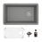 Quartz Composite Grey Kitchen Sink Matte 1