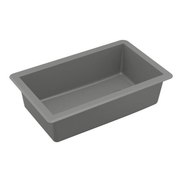 Quartz Composite Grey Kitchen Sink Matte 2