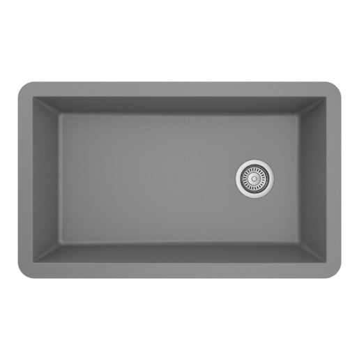 Quartz Composite Grey Kitchen Sink Matte 1
