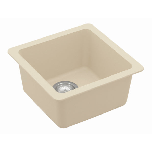Quartz Composite Bisque Bar Sink Matte 2
