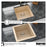 Quartz Composite Bisque Bar Sink Matte 6