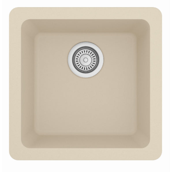 Quartz Composite Bisque Bar Sink Matte 1
