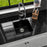 Quartz Composite Black Bar Sink Matte 5