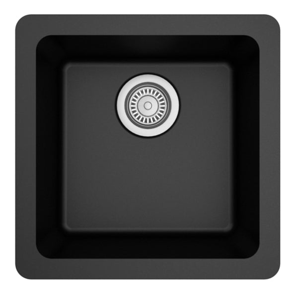 Quartz Composite Black Bar Sink Matte 1