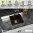 Quartz Composite Brown Bar Sink Matte 7