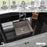 Quartz Composite Concrete Bar Sink Matte 5