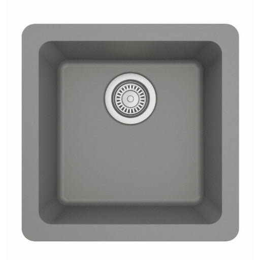 Quartz Composite Grey Bar Sink Matte 1