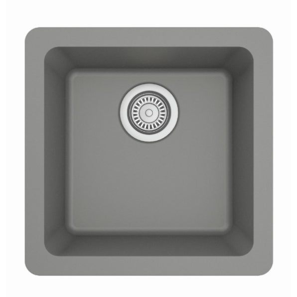 Quartz Composite Grey Bar Sink Matte 1