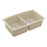 Quartz Composite Bisque Kitchen Sink Matte 2