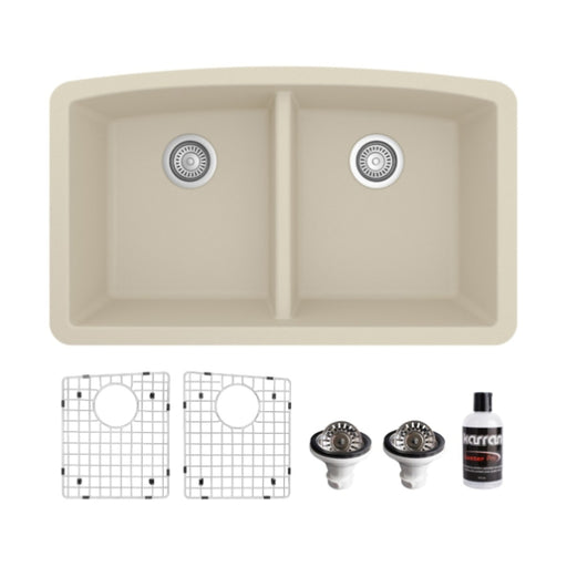 Quartz Composite Bisque Kitchen Sink Matte 1