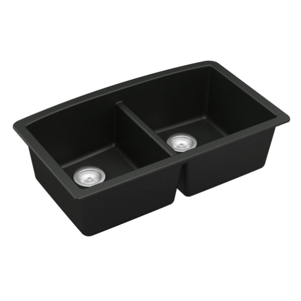 Quartz Composite Black Kitchen Sink Matte 2