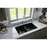 Quartz Composite Black Kitchen Sink Matte 4