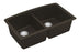 Quartz Composite Brown Kitchen Sink Matte 2