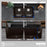 Quartz Composite Brown Kitchen Sink Matte 7