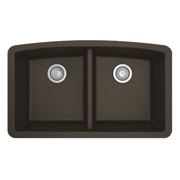 Quartz Composite Brown Kitchen Sink Matte 1