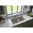 Quartz Composite Concrete Kitchen Sink Matte 4