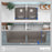 Quartz Composite Concrete Kitchen Sink Matte 7