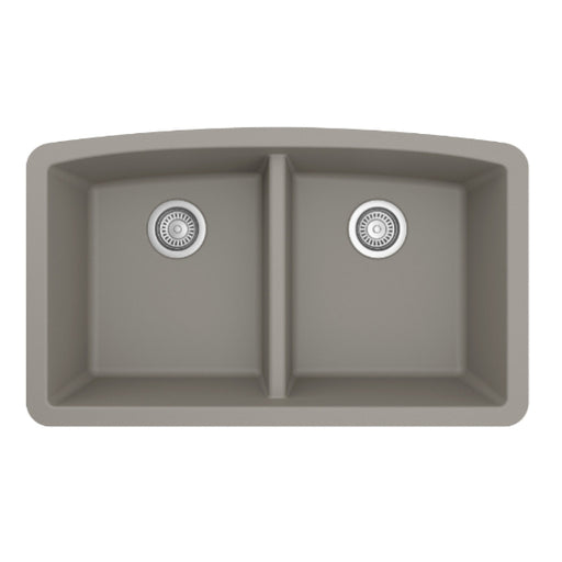 Quartz Composite Concrete Kitchen Sink Matte 1
