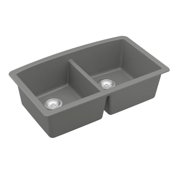 Quartz Composite Grey Kitchen Sink Matte 2