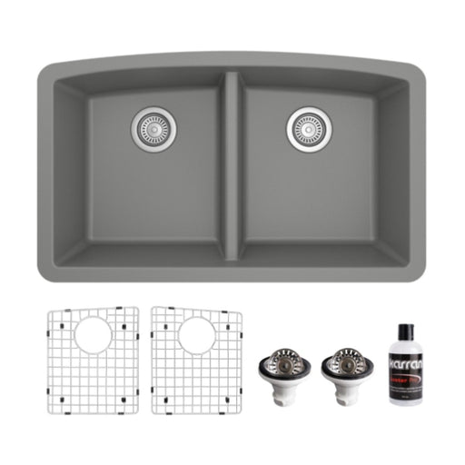 Quartz Composite Grey Kitchen Sink Matte 1