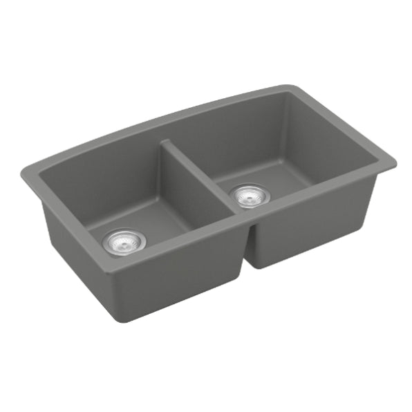 Quartz Composite Grey Kitchen Sink Matte 2