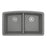 Quartz Composite Grey Kitchen Sink Matte 1