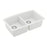 Quartz Composite White Kitchen Sink Matte 2
