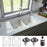 Quartz Composite White Kitchen Sink Matte 4