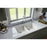 Quartz Composite White Kitchen Sink Matte 4