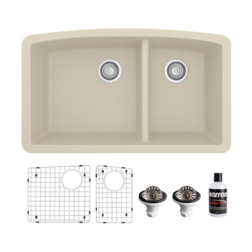 Quartz Composite Bisque Kitchen Sink Matte 1