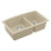 Quartz Composite Bisque Kitchen Sink Matte 2