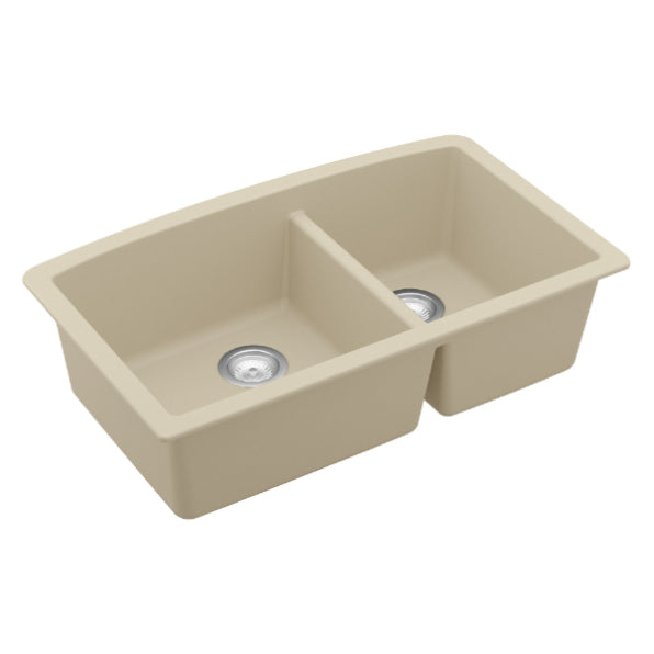 Quartz Composite Bisque Kitchen Sink Matte 2