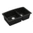 Quartz Composite Black Kitchen Sink Matte 2