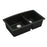 Quartz Composite Black Kitchen Sink Matte 2