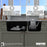 Quartz Composite Black Kitchen Sink Matte 8
