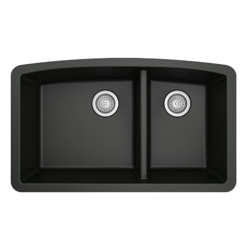 Quartz Composite Black Kitchen Sink Matte 1